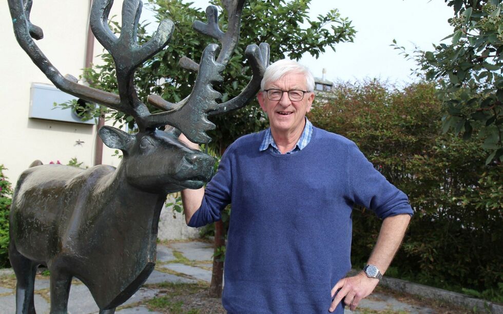 Bjarne Langseth er for tiden i sitt gamle hjemfylke for å samle inn stoff til det som skal bli en bok om reinpolitiet historie.
 Foto: Torbjørn Ittelin