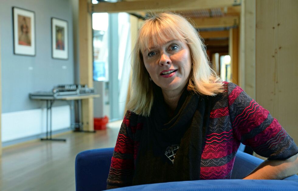 Kjell­run Wil­helm­sen (Nord­ka­lott­folk­et) vil ha fritt­stå­en­de språk­or­gan. Foto: Stei­nar Sol­aas