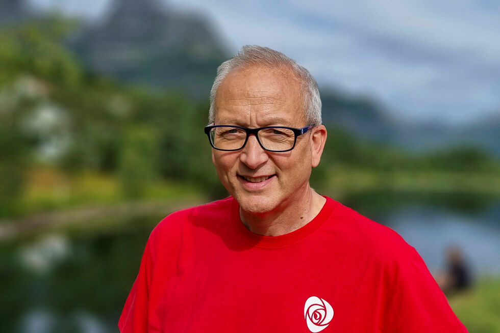 Terje Bartholsen (Ap) er ordfører i Evenes.
 Foto: Steinar Solaas