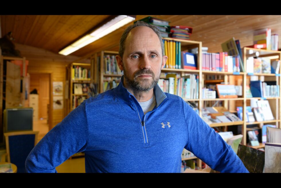 Hogne Hjerpås er daglig leder for det sørsamiske kultursenteret Sijti Jarnge.
 Foto: Steinar Solaas