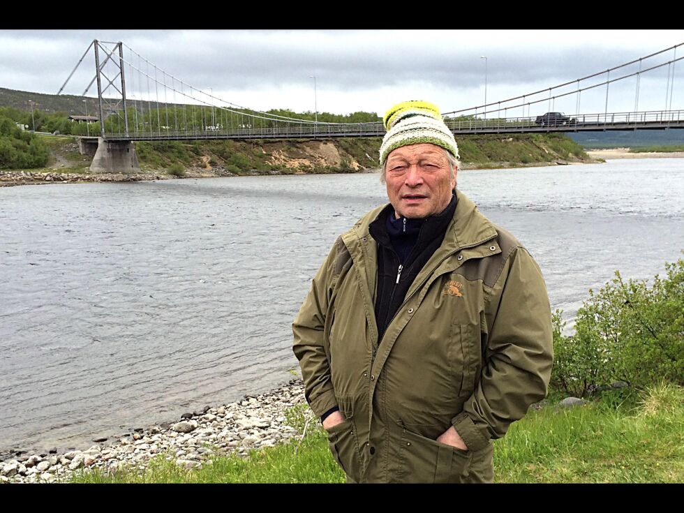Oddmund Aslaksen mener det er på høy tid at det vedtas et øvre tak på hvor mange fisk hver enkelt garnfisker, både drivgarn og stengsel, kan ta i løpet av sesongen.
 Foto: Tom Hardy