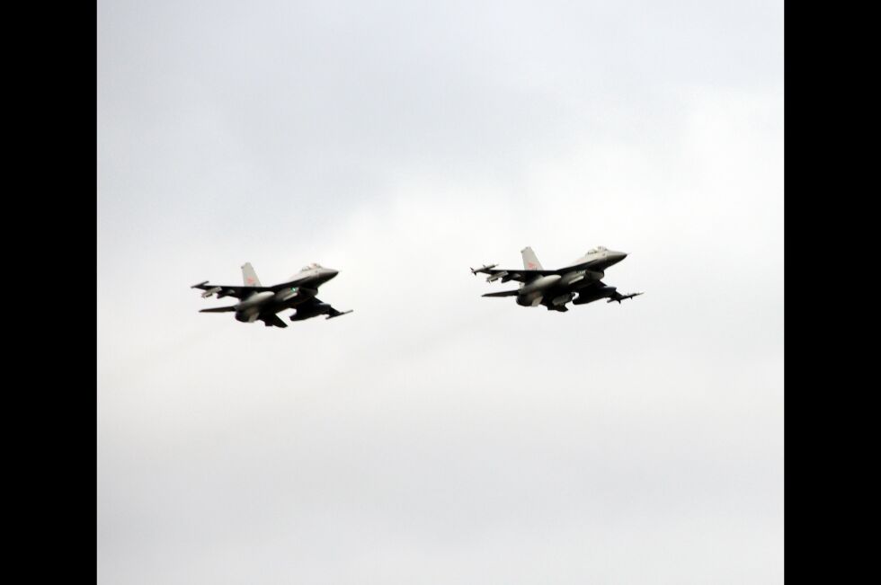 Jagerfly brøt lydmuren over Lakselv, da de var ute for å sjekke hva russerne holdt på med.
 Foto: Illustrasjonsfoto: Kristin Marie Ericsson