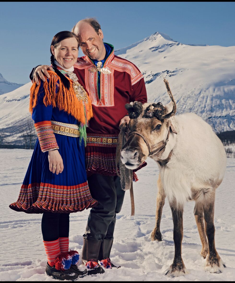 Tirsdag 2. januar er det premiere på tv-serien «Jakten på nordlyset» der Karen Margrethe Kemi Nyheim og ektemannen Roar Nyheim har sentrale roller.
 Foto: Marius Fiskum