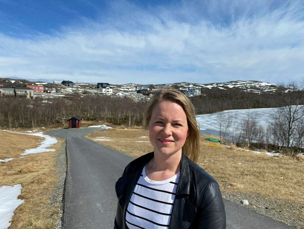SVs stortingskandidat i Finnmark, Amy Brox Webber.
 Foto: Hallgeir Henriksen