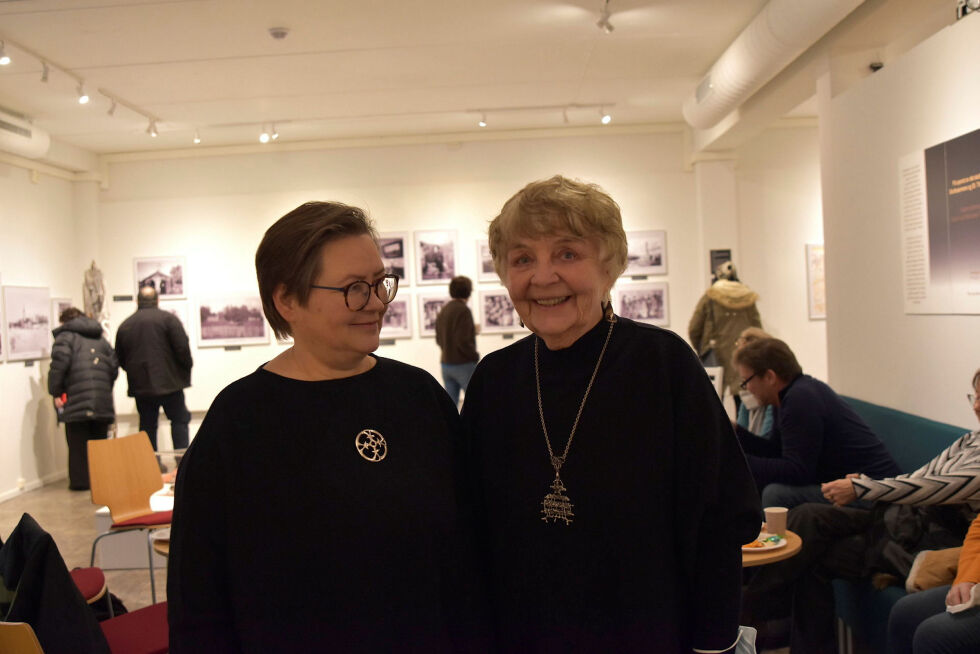 Siv Marit Turi og Maija Hoikka.
 Foto: Sara Olaussen STensvold