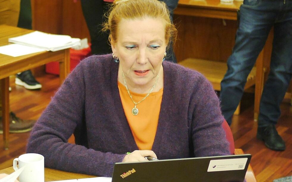 Kari Lene Olsen (Ap) foreslo at formannskapet burde bevilge 500.000 kroner til Visit Nordkapp, men mot hennes ene stemme gikk formannskapet imot å realitetsbehandle forslaget. Arkivfoto: Geir Johansen