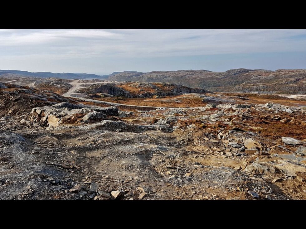Byggearbeid på Fosen.
 Foto: Saemien Sijte (Arkiv)