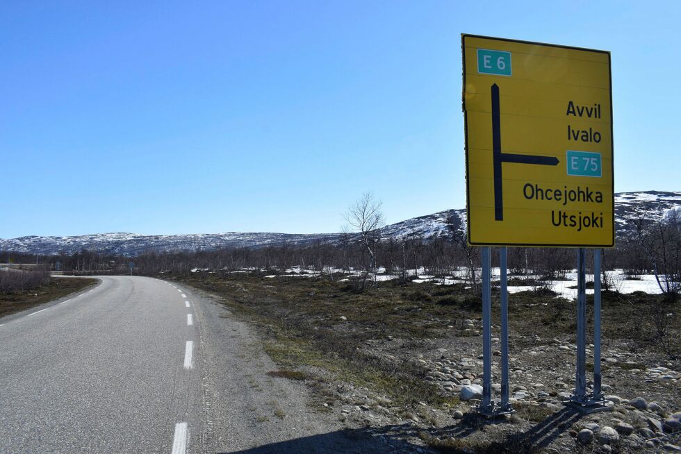 Roavvegieddi er knutepunkt for trafikken sørover, og Varanger Kraft håper ladestasjonen for elbiler kommer på plass før vinteren.
FOTO: Birgitte Wisur Olsen