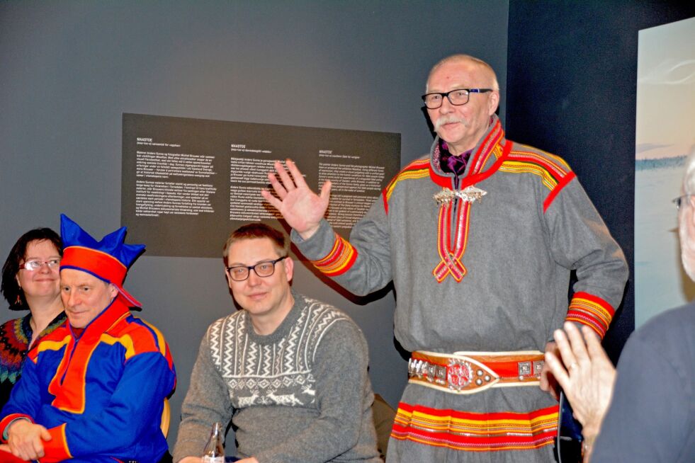 Lars Henrik Blind er en av Sápmis dyktigste joikere. Han joiket i sin tid sammen med Nils-Aslak Valkeapää. Blind har gitt ut cd-en Lu&#273;iin náhkkui.
 Foto: Elin Margrethe Wersland