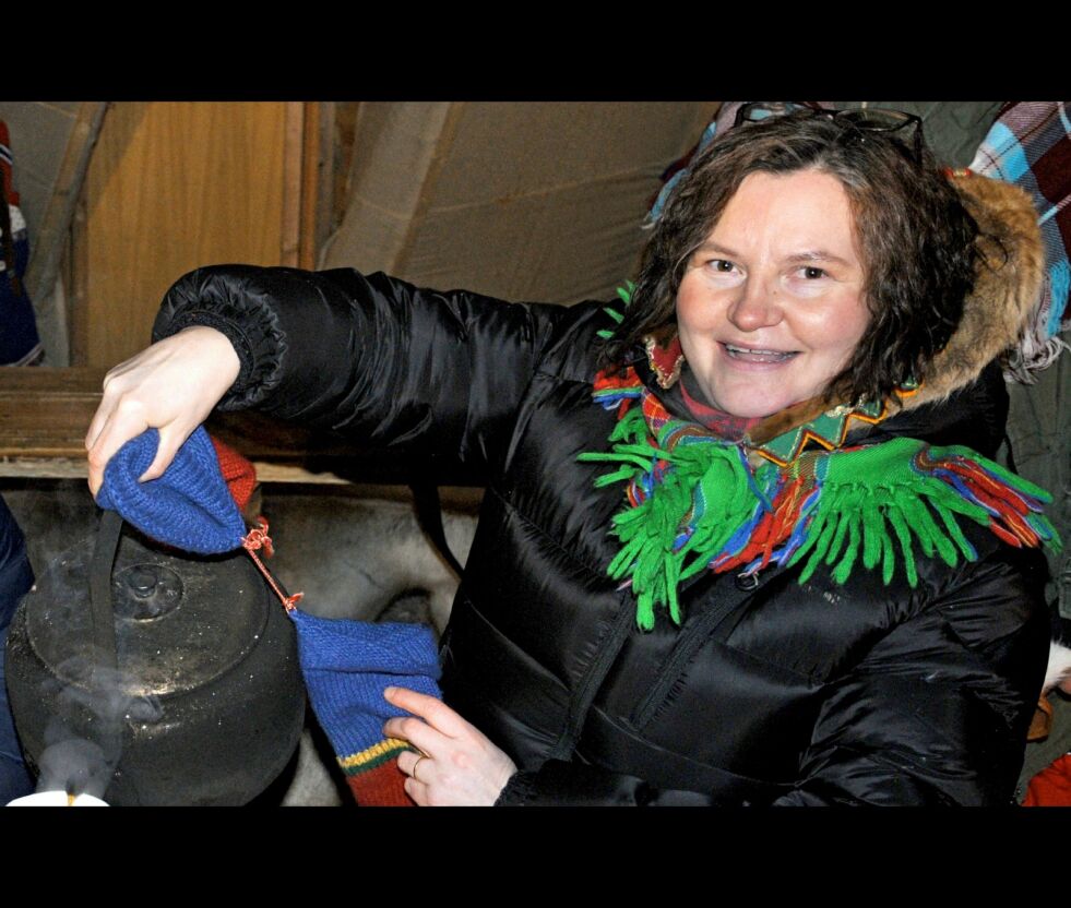 Åsa Márgget Anti går ut med joiketilbud. Foto: Rita Heitmann
