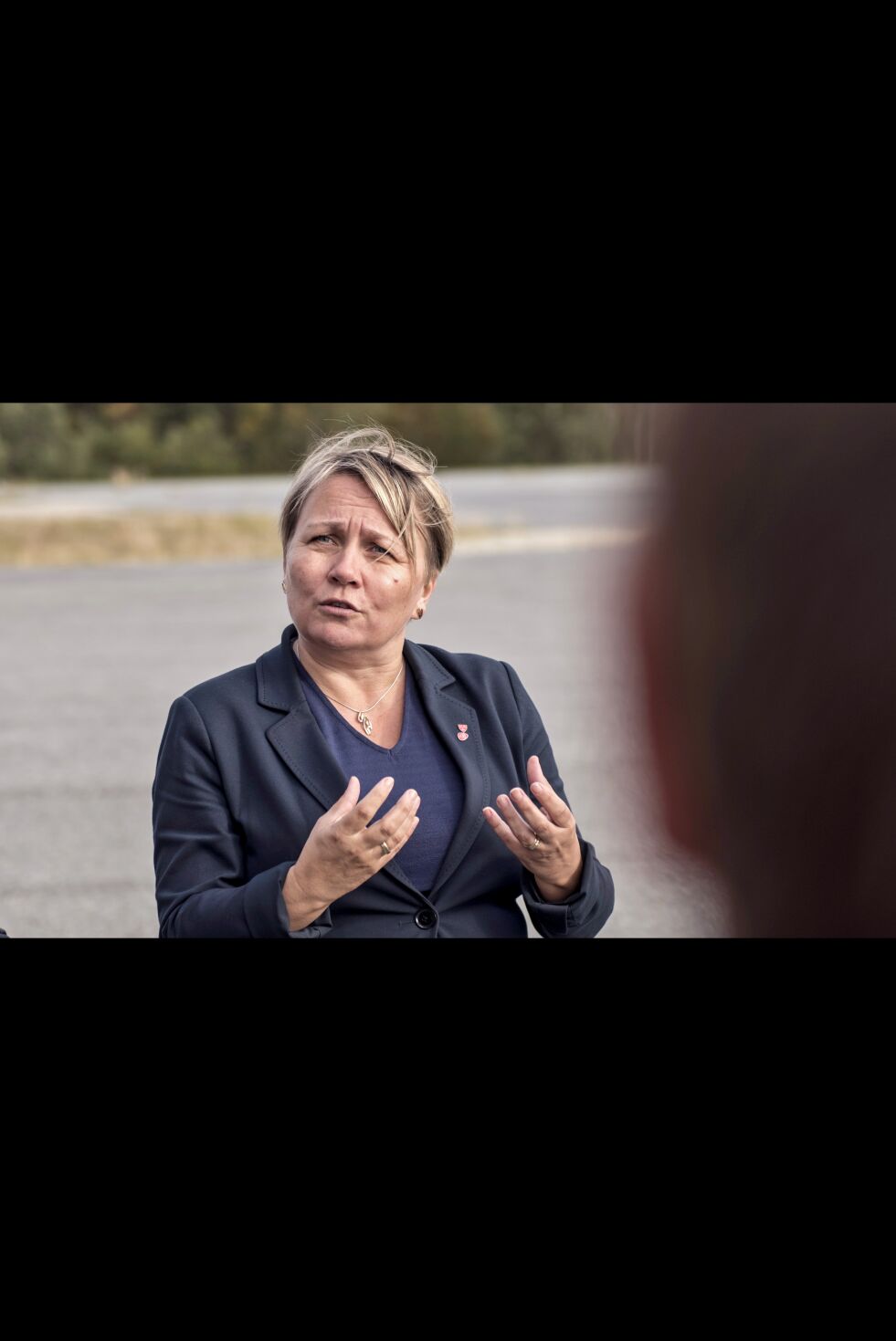 Ordfører Aina Borch ser ikke behov og nytte i å reise utenlands som ordfører. Hun har imidlertid vært på et møte i Enare som ordfører.
 Foto: Marius Thorsen