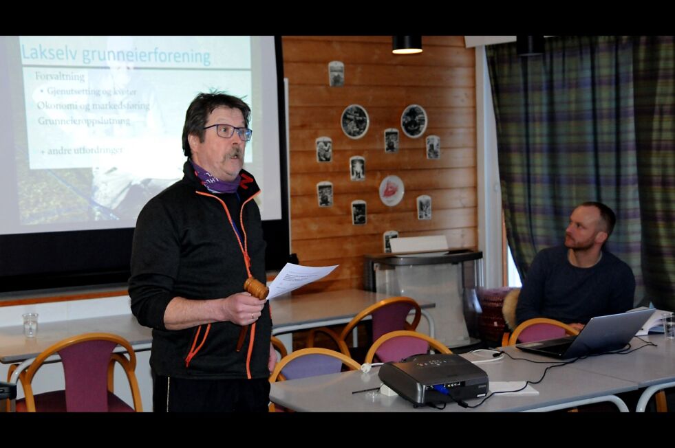 Leder Karl Magne Arvola i Neidenelvens fiskefellesskap er usikker på om foreninga ga vil overta bygget. – Det er nok delte meninger om dette, hevda han.
 Foto: Halllgeir Henriksen