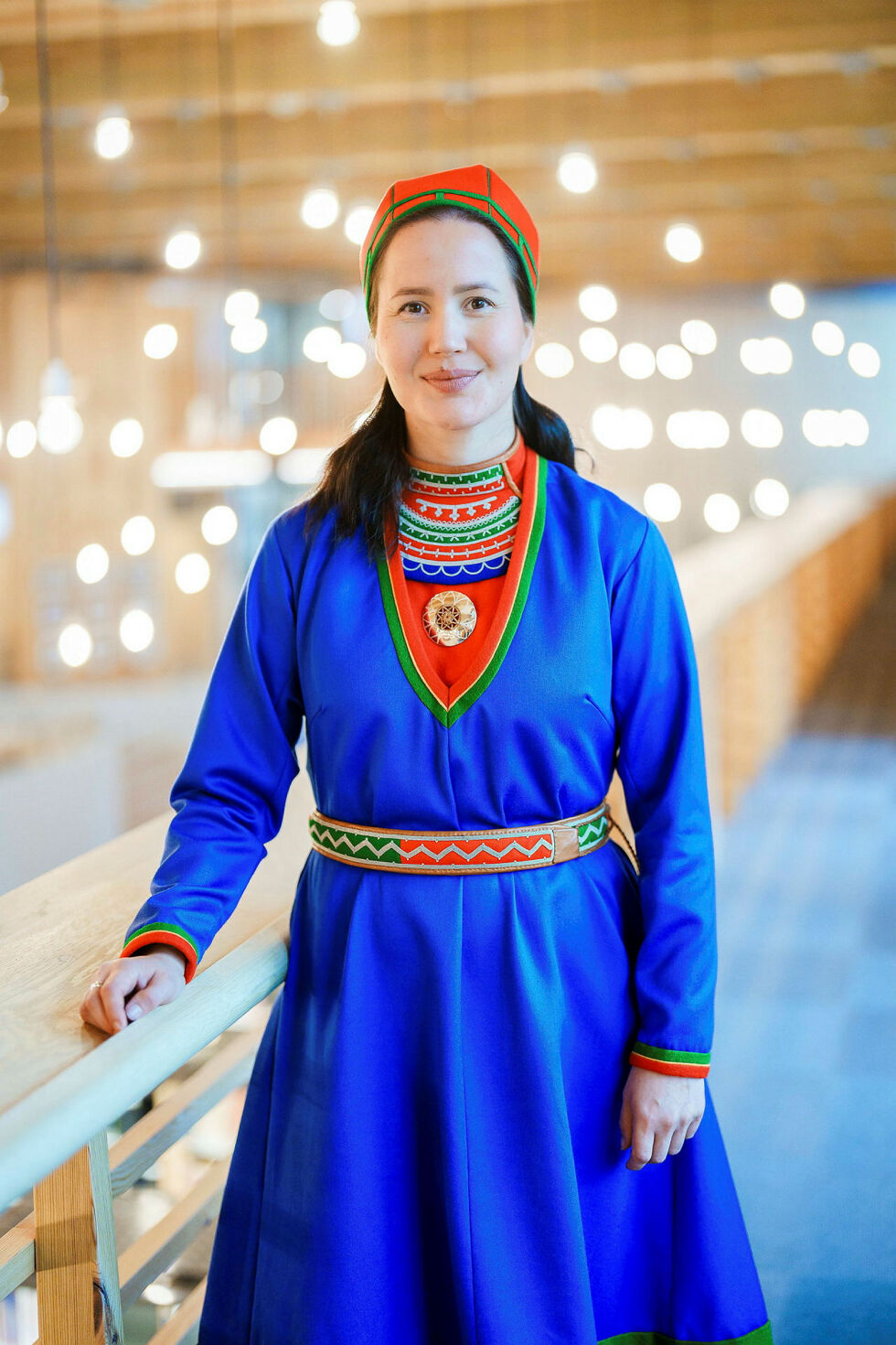Sametingsråd Maja Kristine Jåma (NSR).
 Foto: Ørjan M. Bertelsen