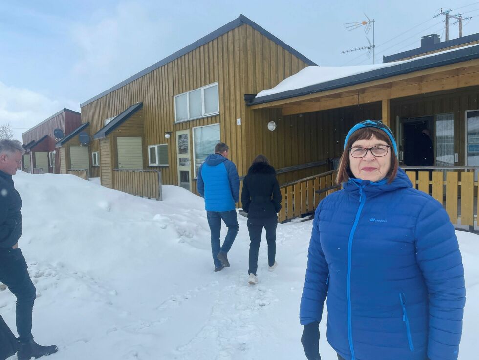 Kirstin Biti Johansen leder eldrerådet i Tana som har kjempet for å få bedre eldreboliger. BEGGE FOTO:
 Foto: Birgitte Wisur Olsen