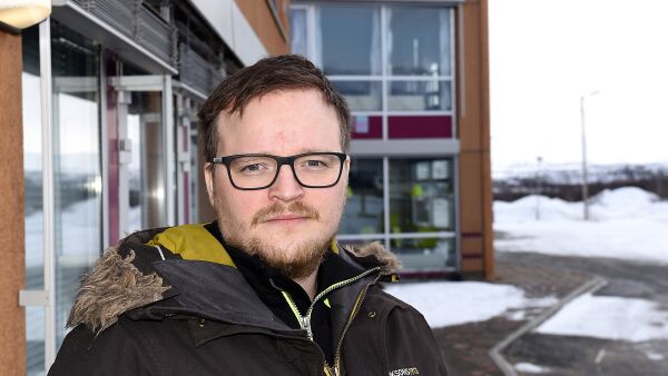 Lars topper for Rødt i Porsanger
