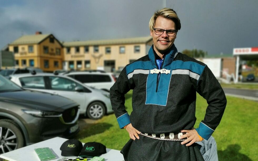 Jon-Christer Mudenia, 2. kandidat i Østre valgkrets for Árja.
 Foto: Árja