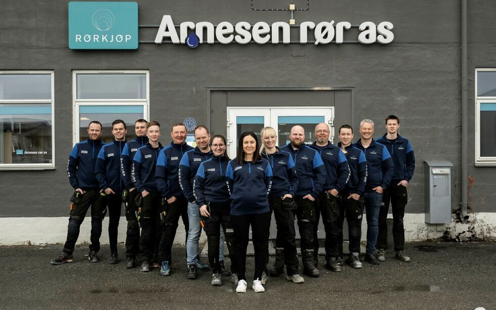 Alta-bedriften Arnesen Rør går inn i Bademiljø-kjeden.
 Foto: Frikant