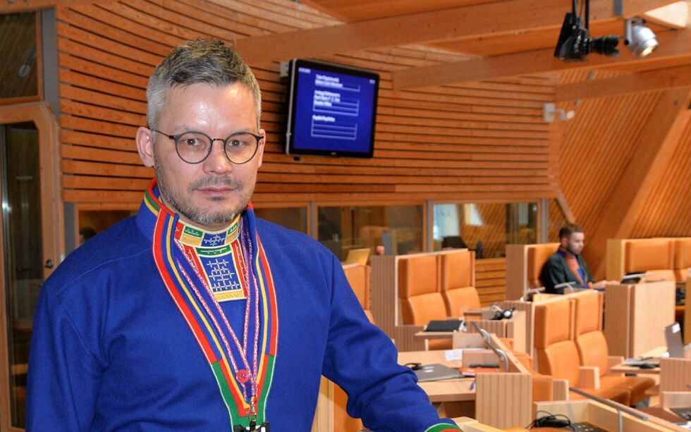 Lars Filip Paulsen overtok i år som Hamarøy Høyres frontfigur, og kan notere seg et respektabelt resultat i kommunestyrevalget.
Foto: Steinar Solaas