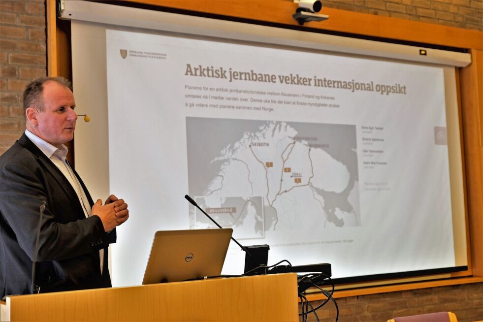 For Kirkenes ble sist fredag en historisk dag, hevder LO-sekretær Bjørn Johansen.
 Foto: Bjørn Hildonen