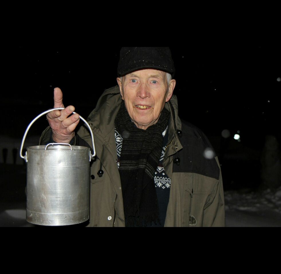 Dette spannet fra 2. verdenskrig har sin spesielle historie for Per Andersen, og noe han har tatt godt vare på.
