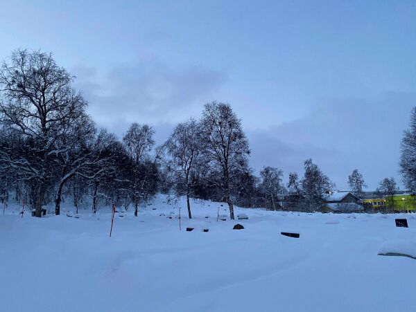 Pårørende og etterlatte måtte grynne opp mot hundre meter i løssneen