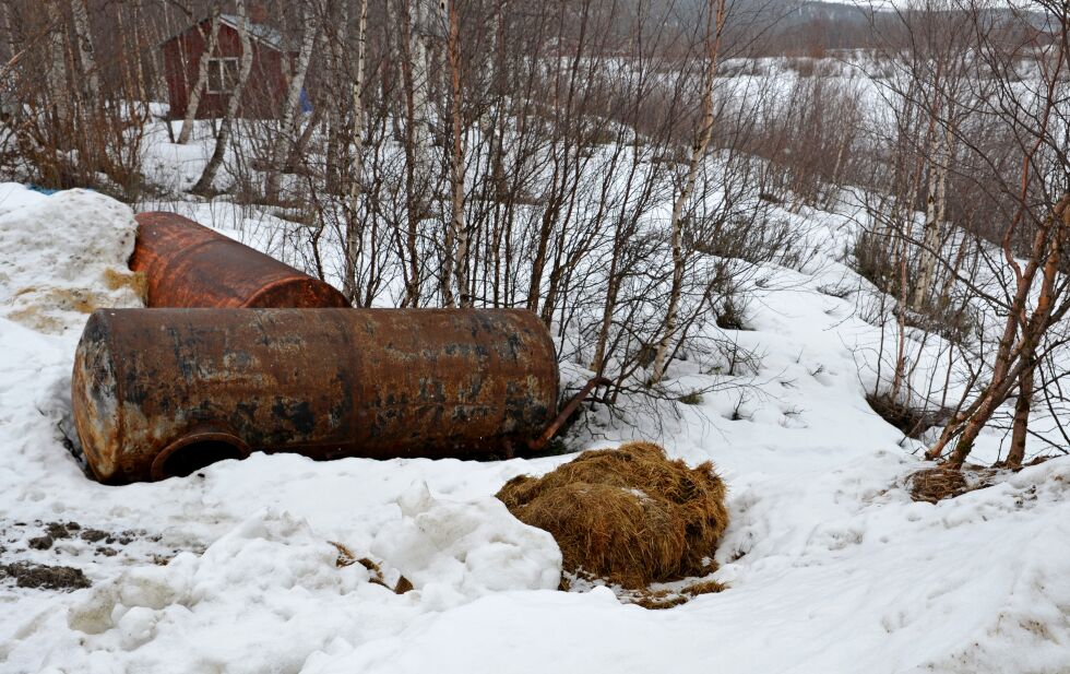 Oljetanker som dette i stål har en levetid på rundt 30 år. Etter det er det høy risiko for at det ruster hull i tanken eller i tilførselsledningene.
 Foto: Arkiv: Ságat