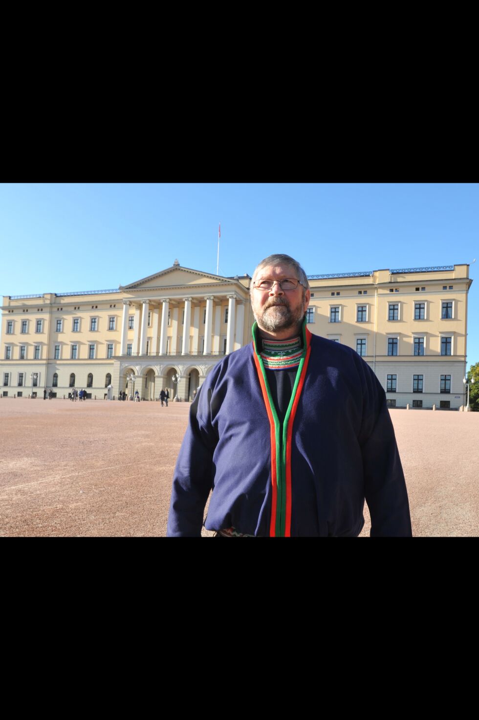 BLE SATT PRIS PÅ:

Algot Jåma var en av mange som ble satt pris på at Kongeparet da de royale inviterte til Afternoon Tea.
 Foto: Erik Brenli