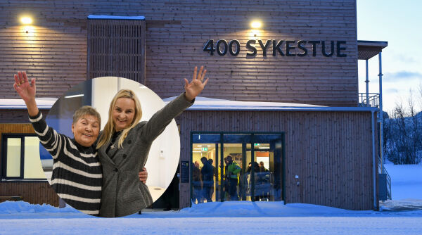 Full jubel for ny sykestue