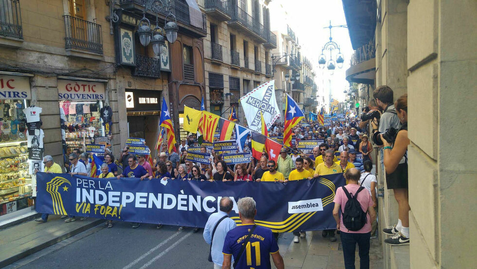 1 Octubre Via Laietana
 Foto: Jordi Oriola Folch.
