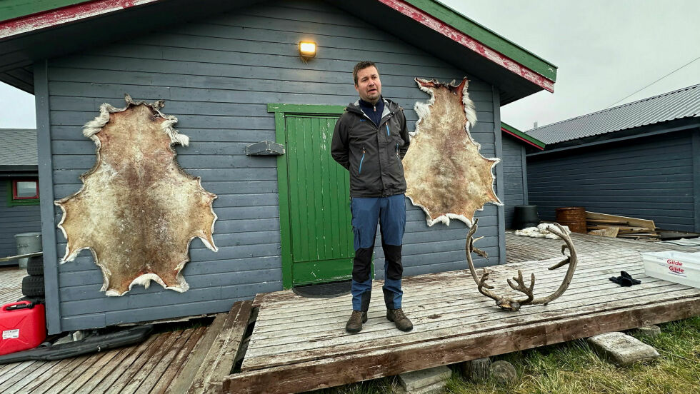 Landbruks- og matminister Geir Pollestad slapp nyheten om at man neste år får slettet 60.000 kroner av studiegjelden sin årlig, hvis man bor i Finnmark.
 Foto: Cecilie Bergan Stuedal