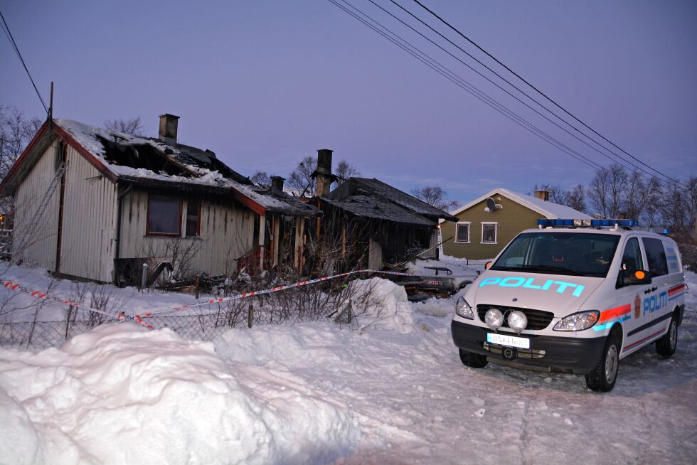 Politiet har ennå ikke fått avhørt den mordbrann-siktede mannen fra Porsanger.
 Foto: Kristin Marie Ericsson