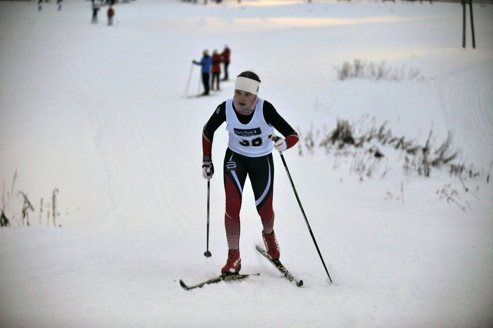 Julie Johansen Trosten vant på hjemmebane.