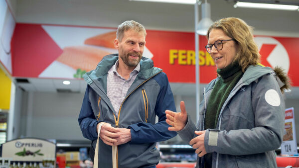 Ordføreren imponerte på handletur