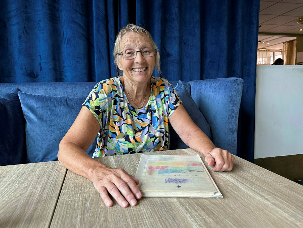 Turid Johnsen Karlsen mente Ságat var den rette for å bringe historien videre.
 Foto: Hallgeir Henriksen