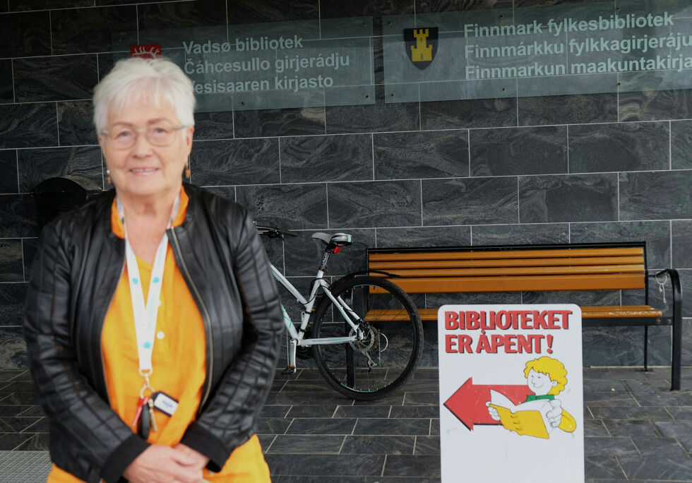 Elna Andersen har vært leder av Vadsø folkeakademi siden reorganiseringa.
 Foto: Bjørn Hildonen