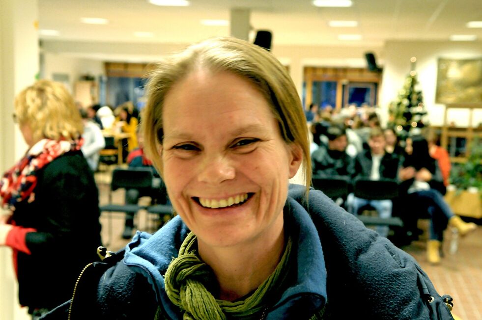 Paula Simonsen fra Sámi + kjemper for kunnskap om HIV og et liv med sykdommen.
 Foto: Stein Torger Svala