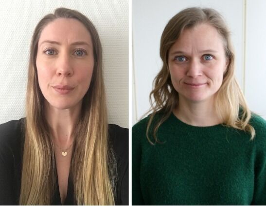 Charlotte Hemmingsen, Utdanningsforbundet Troms og Finnmark og Rakel Hunstad, Utdanningsforbundet Nordland.
 Foto: Privat