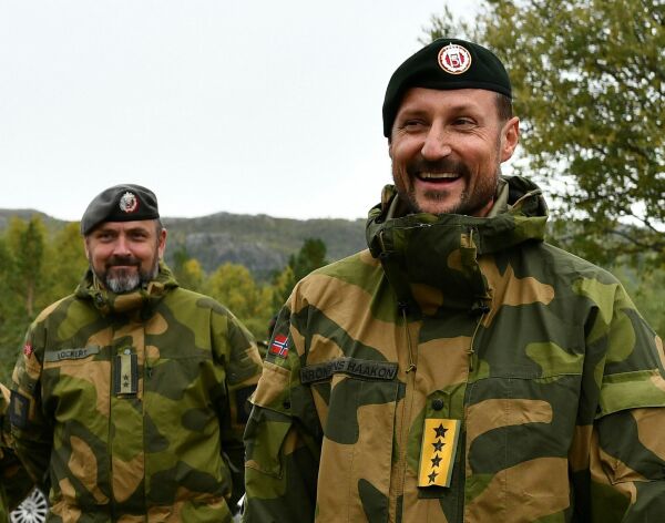Kronprins Haakon avduket kunstverk av sin bestefar