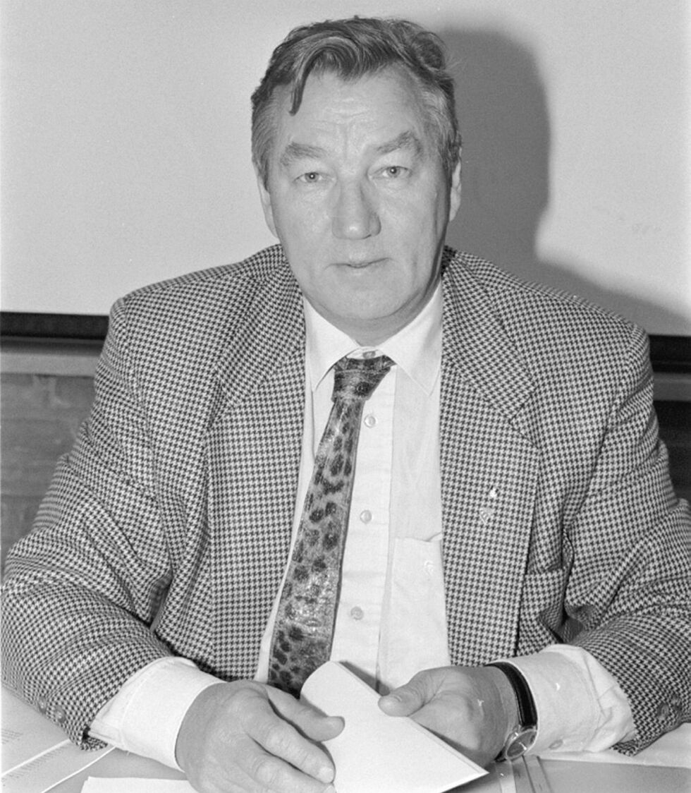 Hans Andreas Stærk (1935-2021) var fylkesrådmann i Finnmark fylkeskommune fra 1986 til 1998.
 Foto: Ságat