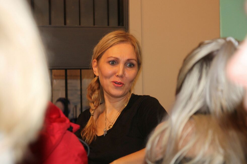 Kristin Nilssen gleder seg over utrolig god respons på den åpne dagen.
Foto: Mari-Ann Nilssen