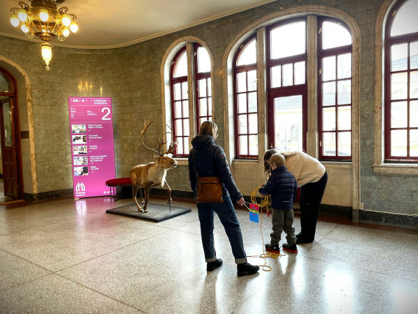 Barnesøndag på Historisk museum med samiske kulturtradisjoner