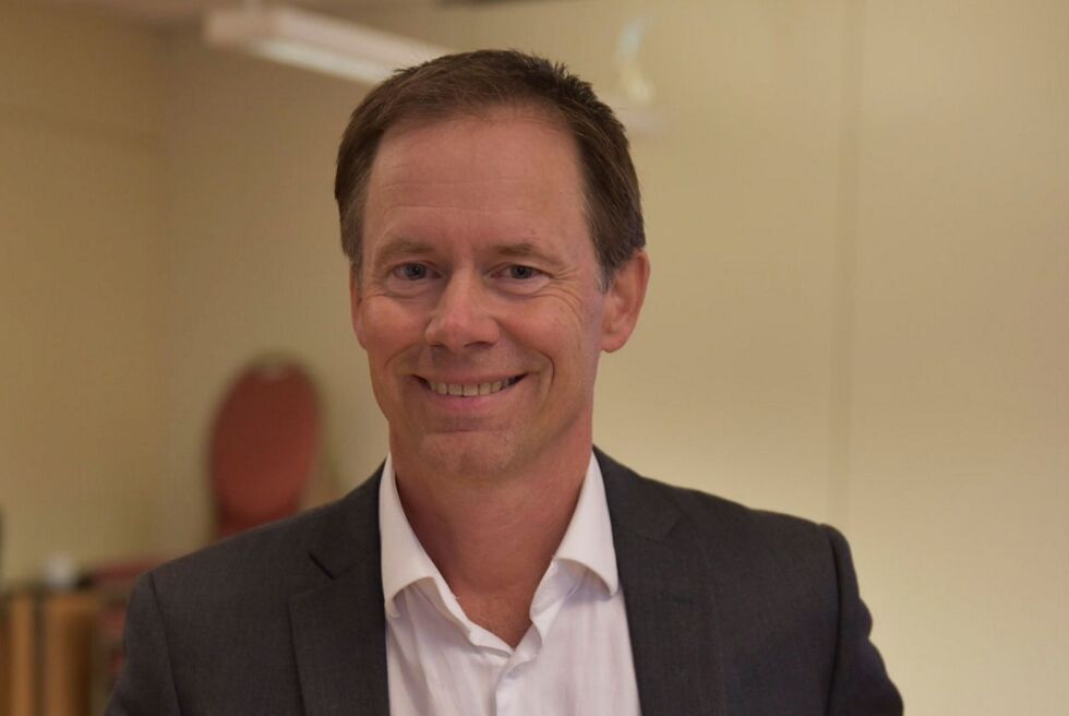 Nussir-direktør Øystein Rushfeldt.
 Foto: Kristin Humstad