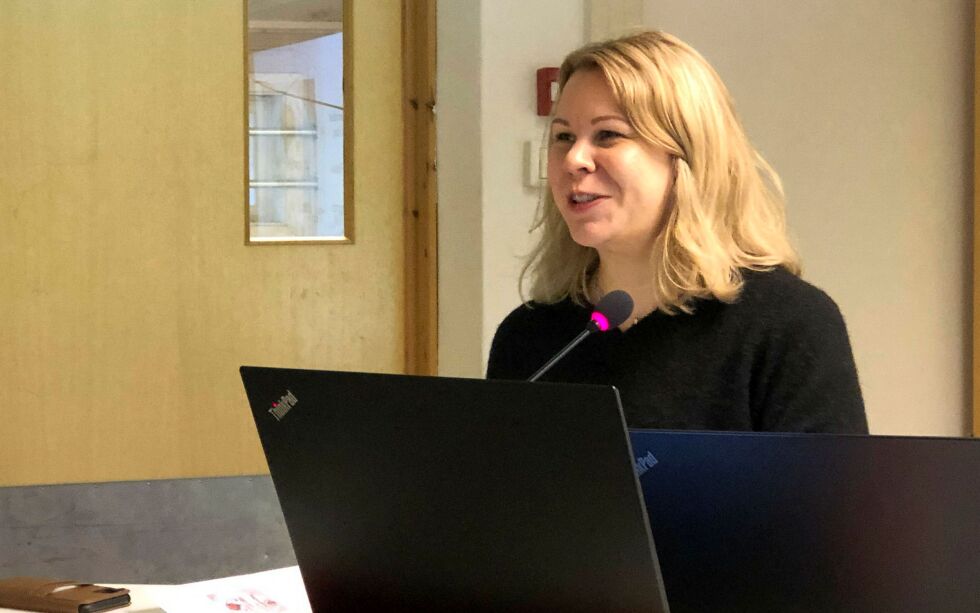 Leder for kommunedirektørens stab, Johanna Unga, er prosjektleder for Fremtidens Karasjok som nå er godt inne i fase to.
 Foto: Stein Torger Svala