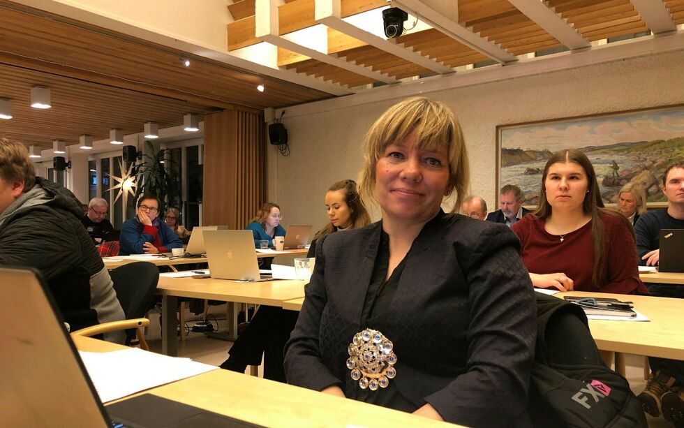 Ellen Kristine Saba (H) mente befolkningen i Tana fortjener en unnskyldning.
 Foto: Birgitte Wisur Olsen