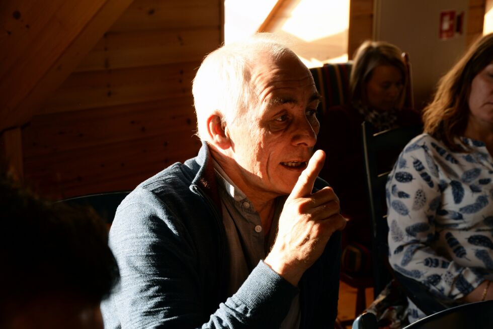 Filip Mikkelsen representerer Felleslista for Høyre, KrF, Venstre og Uavhengige i Tysfjord kommunestyre, og sitter i fellesnemnda for nye Hamarøy kommune.
 Foto: Steinar Solaas