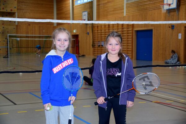 Gøy med badminton