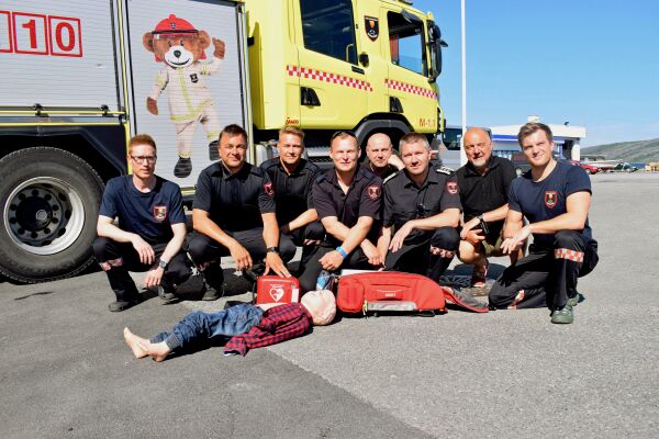 Brannfolk er skolert som akutthjelpere
