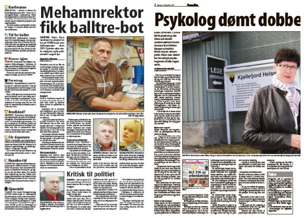 Her er avisoppslagene kommunen stemplet som hemmelige