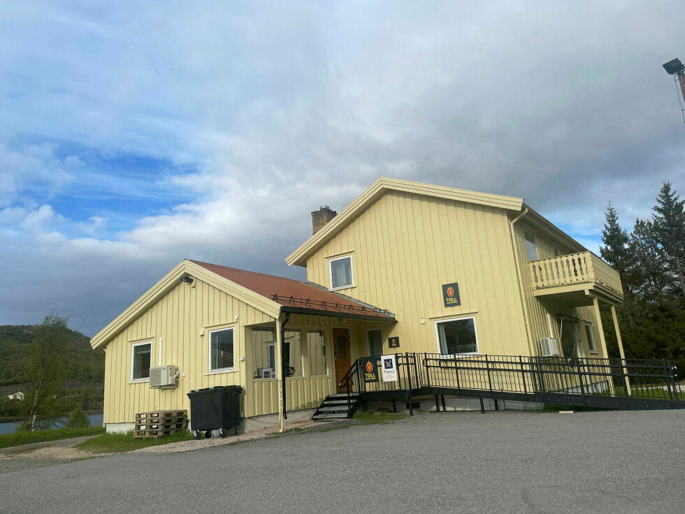 Tollstasjonen i Polmak ligger nå i et eldre og vernet hus.
 Foto: Birgitte Wisur Olsen