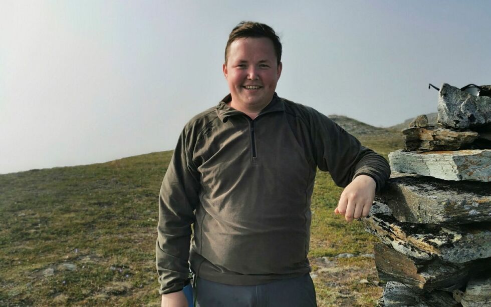 Jens-A. Butter Simonsen er ordførerkandidat for Olgešbellodat/Høyre.
 Foto: Privat